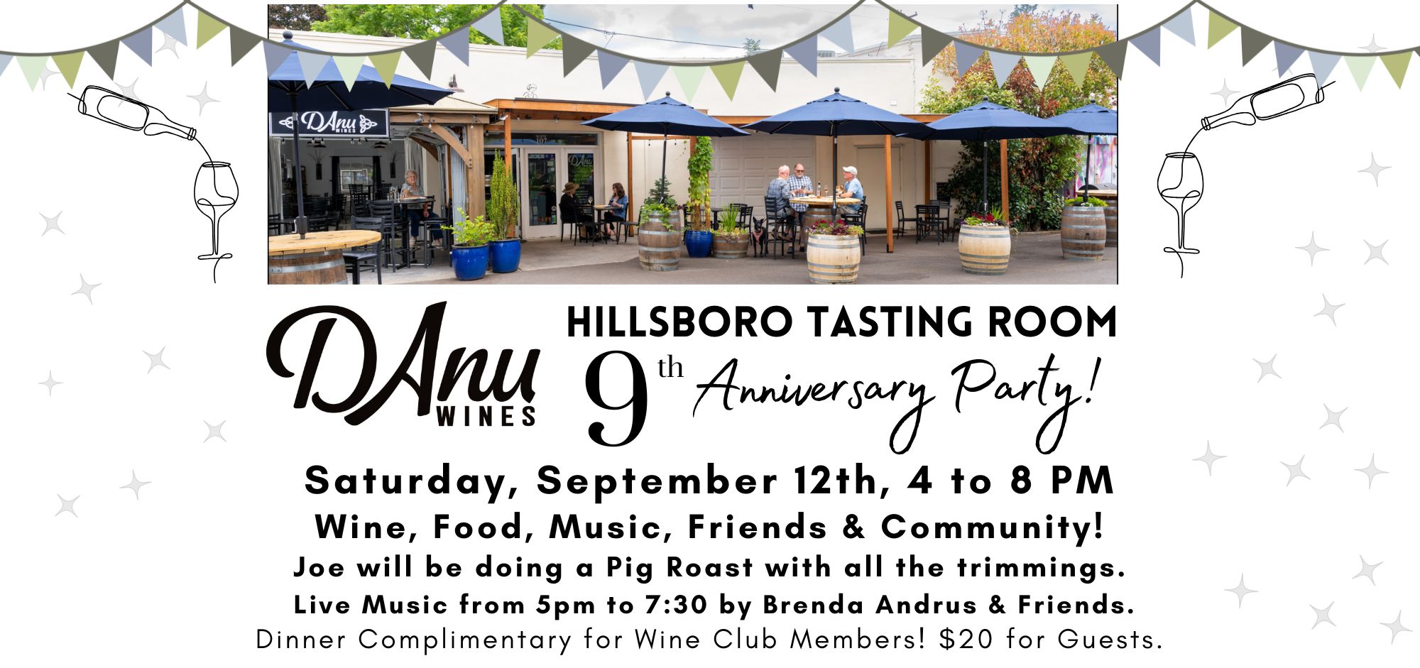 Tasting Room 9th Anniversary Party